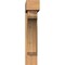 Ekena Millwork Legacy Block Smooth Bracket w/ Offset Brace, Western Red Cedar, 7 1/2"W x 32"D x 38"H BKT0806X32X38LEC05SWR - alternate 3